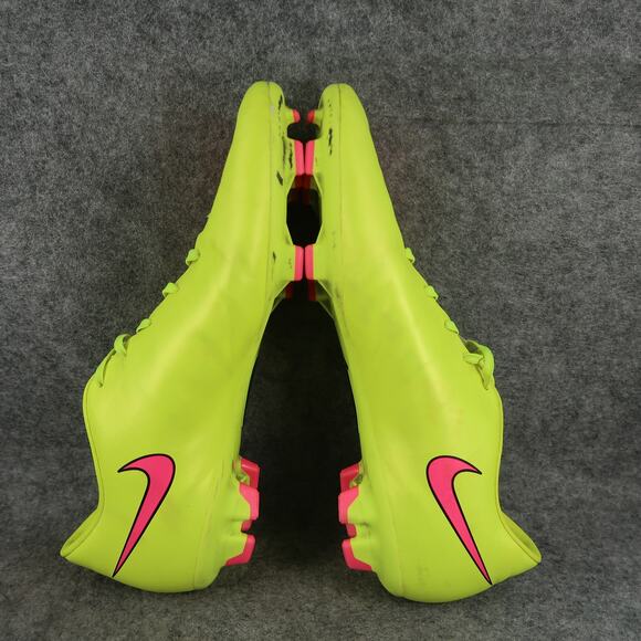 Nike Shoes Mens 11.5 Mercurial Victory V FG Soccer Cleats Volt Hyper Pink 2014 - Picture 8 of 11